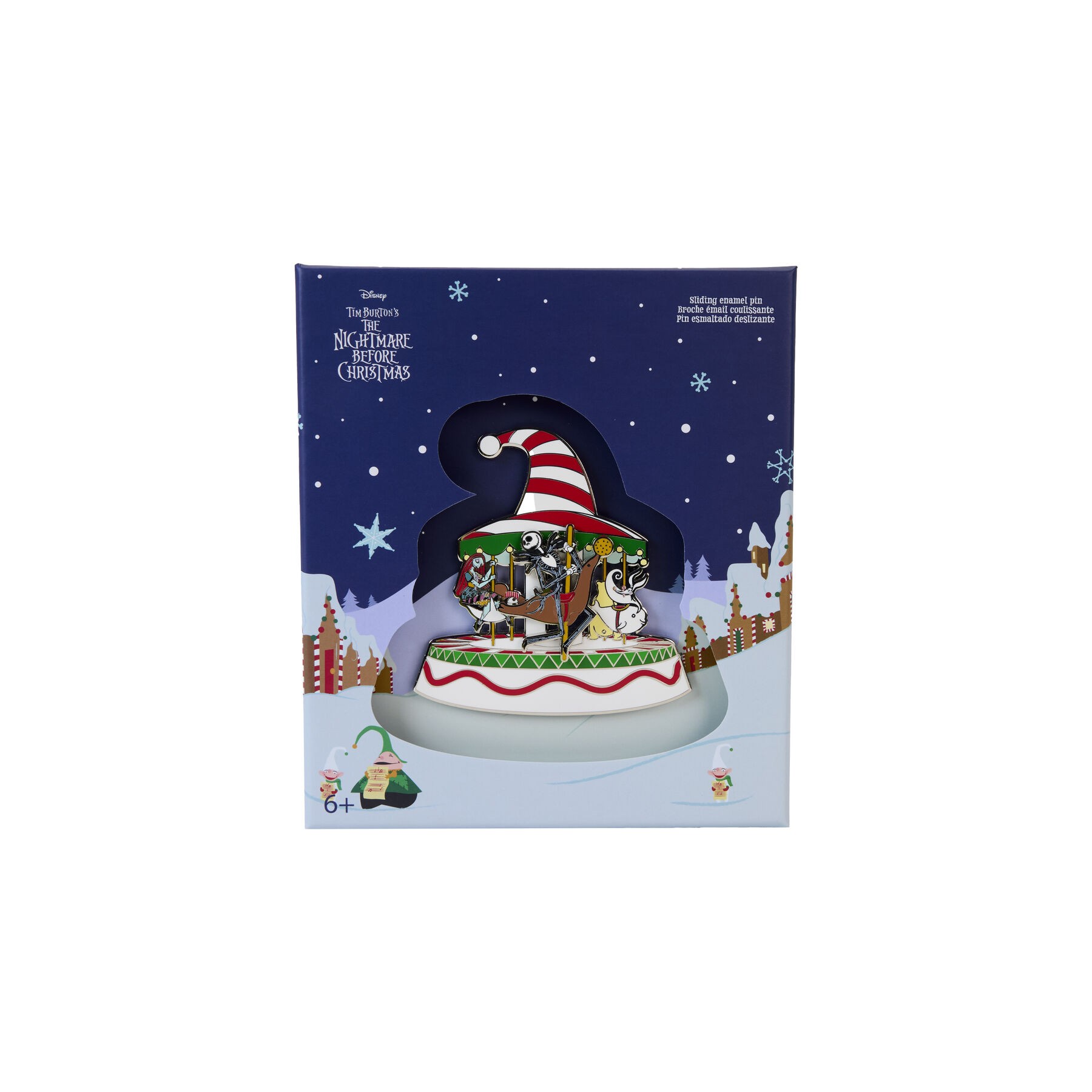 Pin Town Carousel Pesadilla Antes de Navidad Disney Loungefly