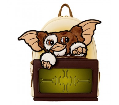 Mochila Gizmo 40th Anniversary Gremlins Loungefly 26cm