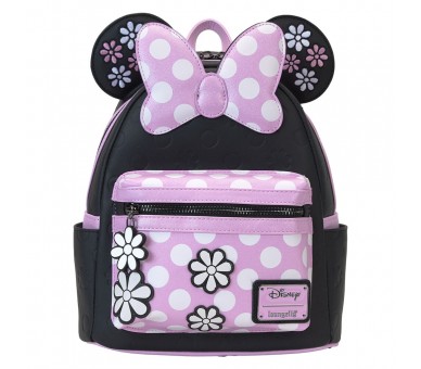 Mochila Floral Rock the Dots Minnie Disney Loungefly