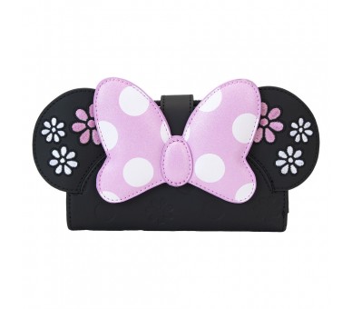 Cartera Floral Rock the Dots Minnie Disney Loungefly