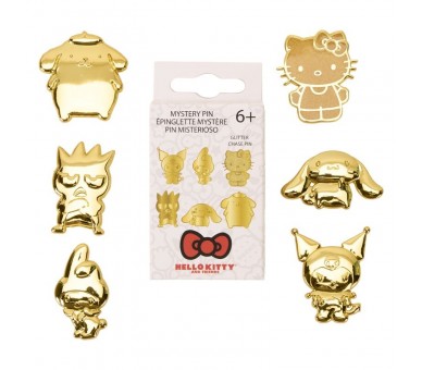 Blind Box Enamel Pin Hello Kitty 50th Anniversary Sanrio Loungefly surtido