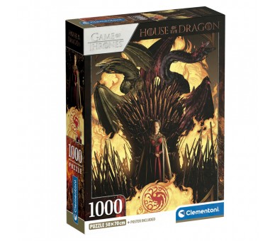 Puzzle La Casa del Dragon 1000pzs
