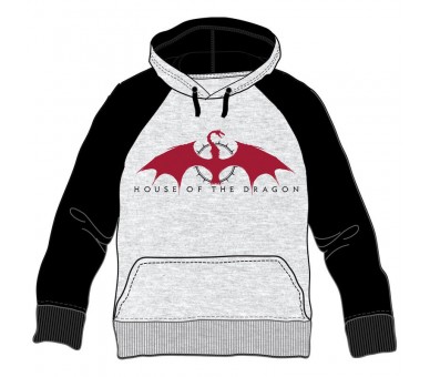 Sudadera capucha House of the Dragon adulto
