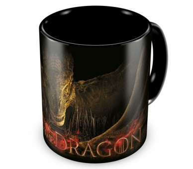 Taza termocolora La Casa del Dragon Juego de Tronos 350ml