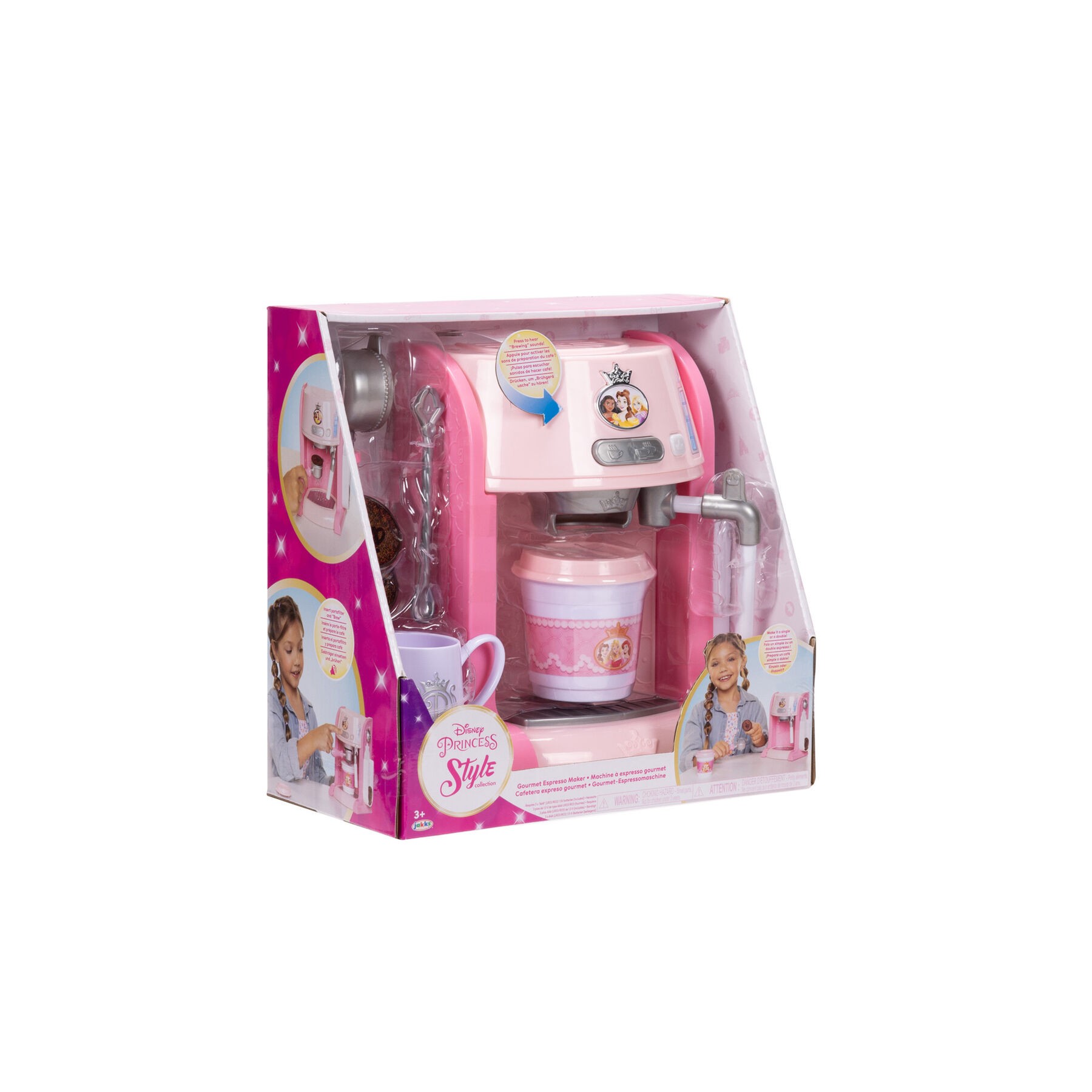 Cafetera Espresso Gourmet Princesas Disney