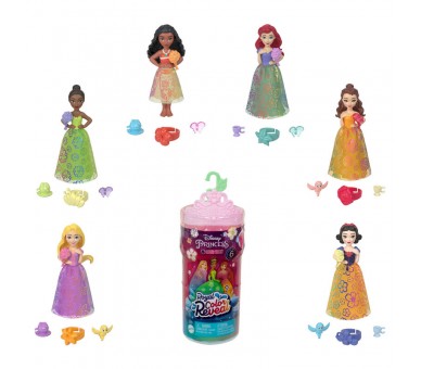 Muñeca Color Reveal Princesas Disney surtido