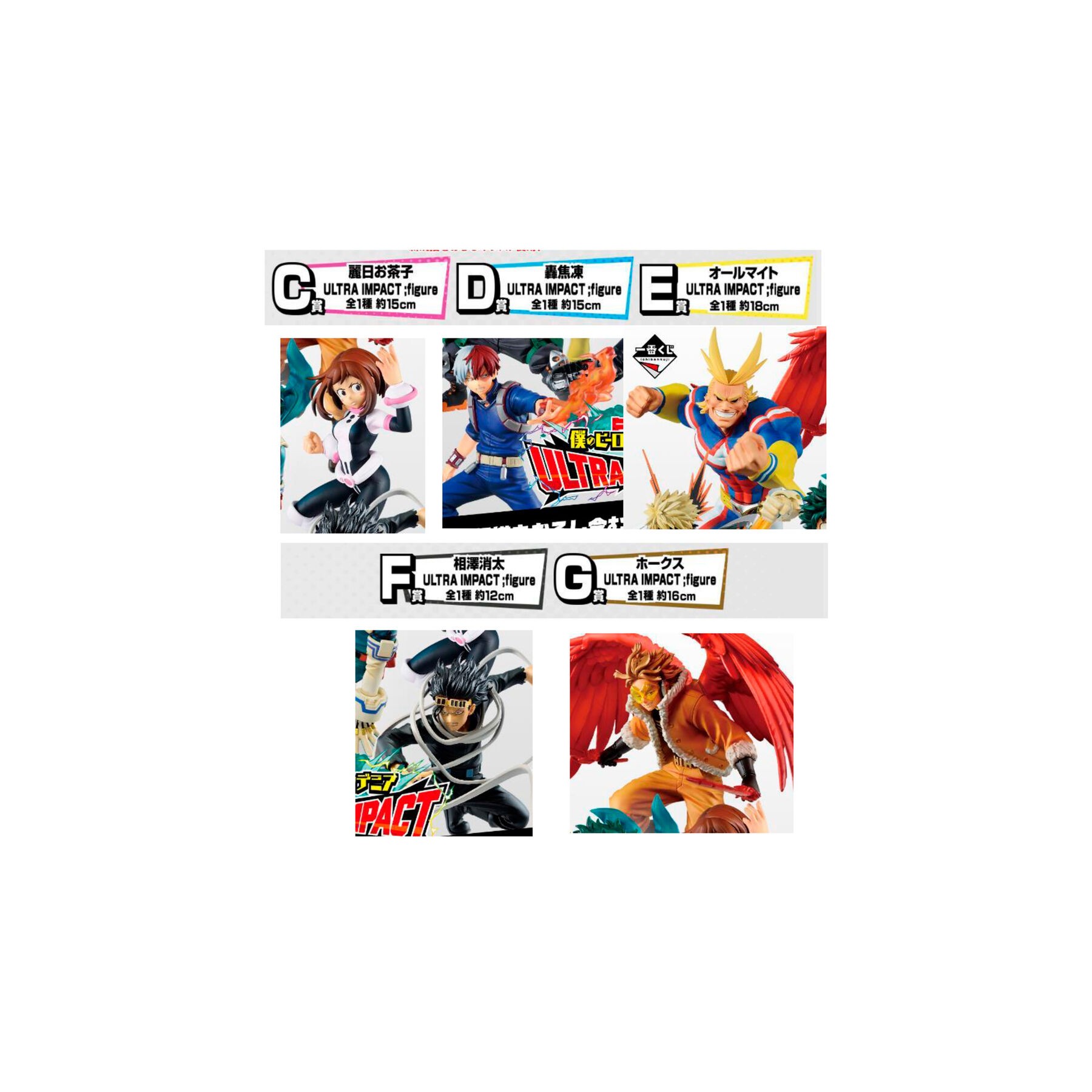 Pack Ichiban Kuji My Hero Academia Ultra Impact