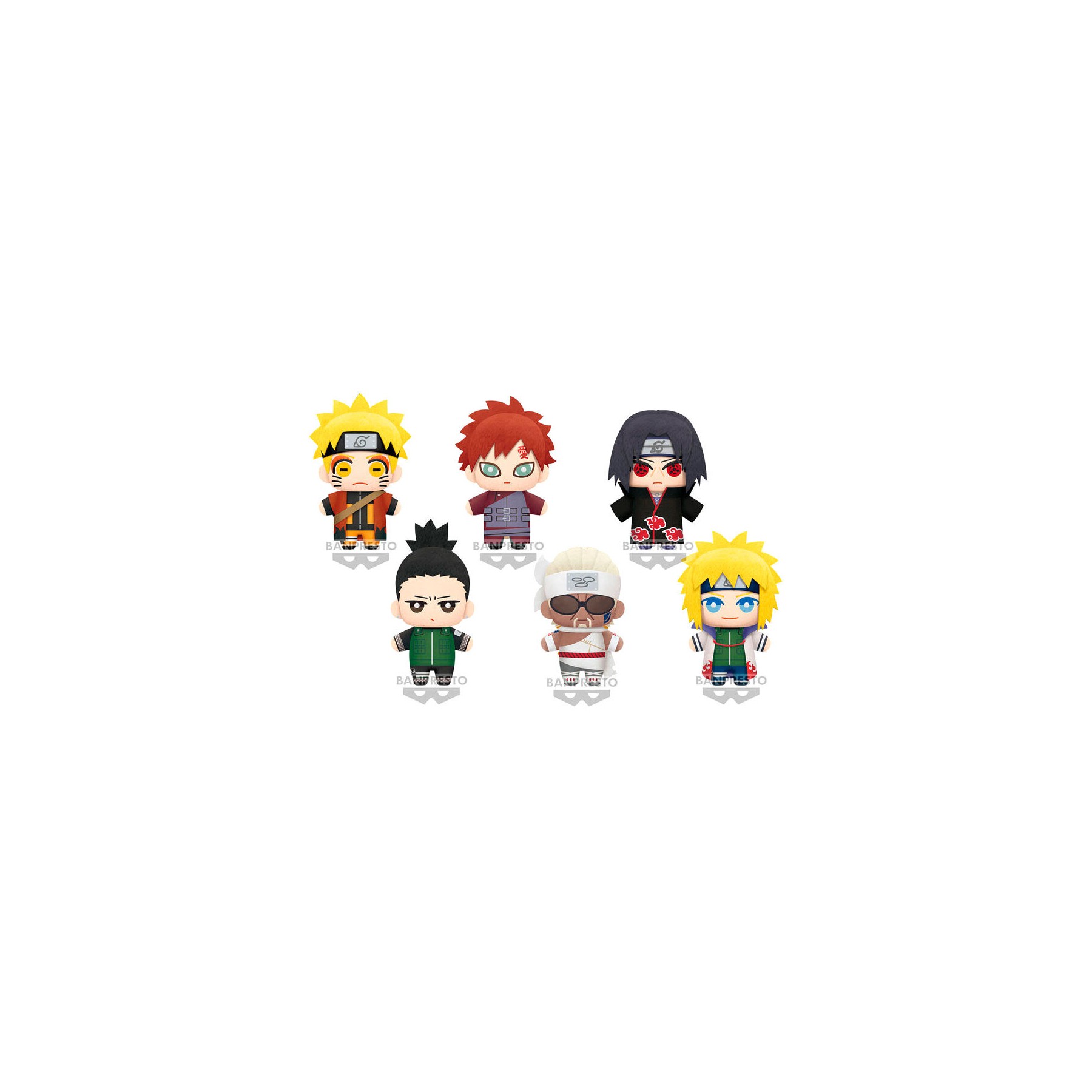 Peluche Tomonui Series 2 Naruto Shippuden 15cm surtido