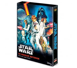 Cuaderno A5 premium VHS Star Wars