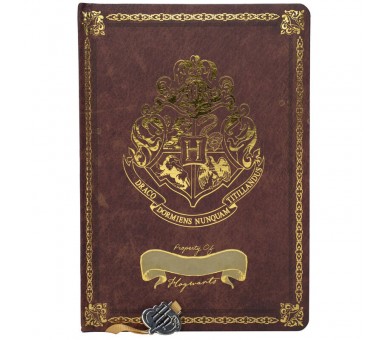 Cuaderno A5 Hogwarts Harry Potter