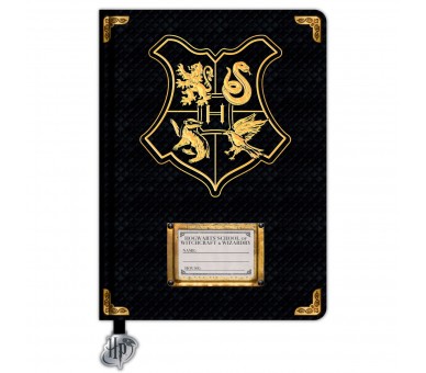Cuaderno A5 Hogwarts Harry Potter