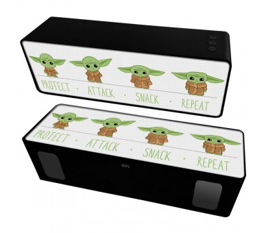 Altavoz portatil inalambrico Baby Yoda Mandalorian Star Wars
