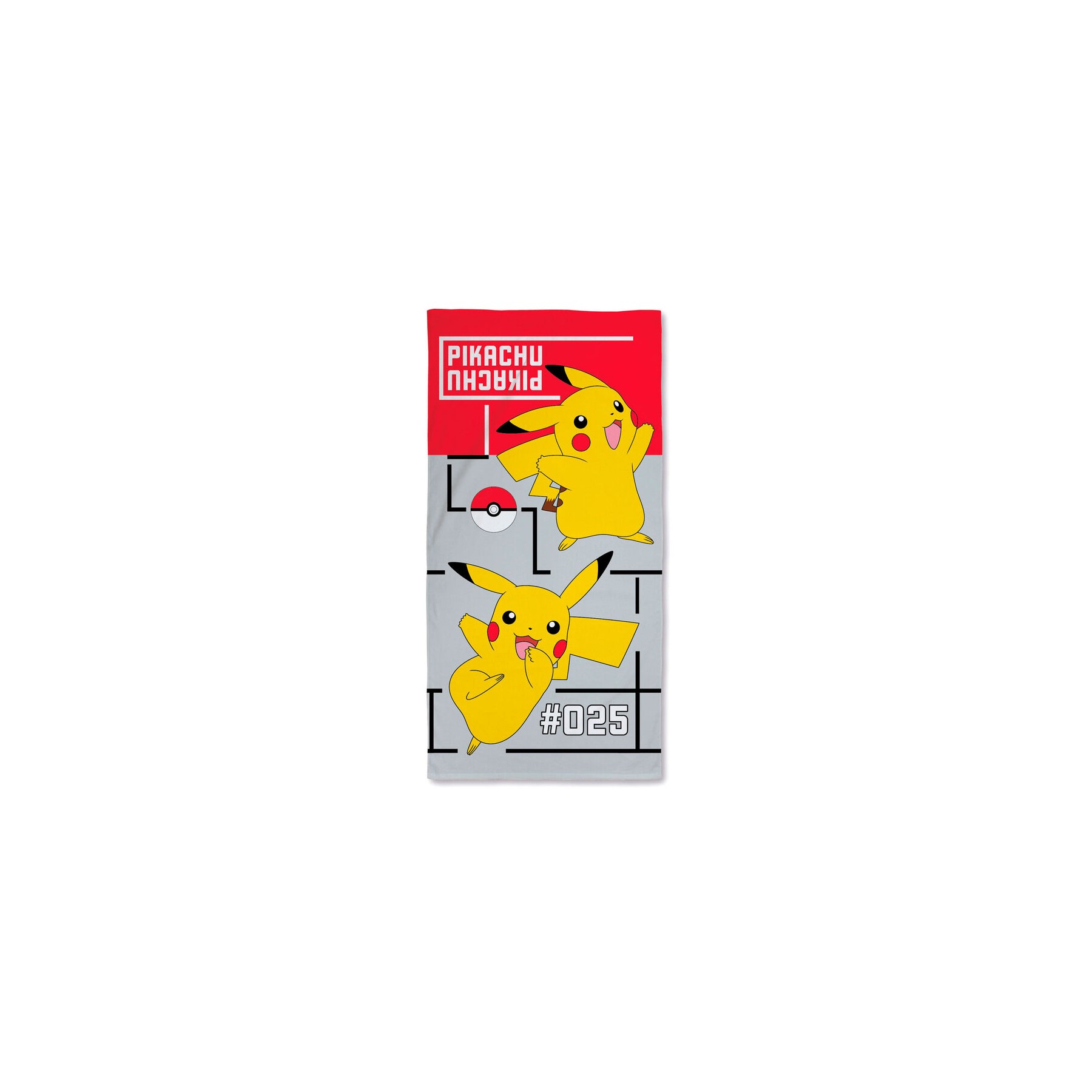 Toalla Pikachu Pokemon algodon