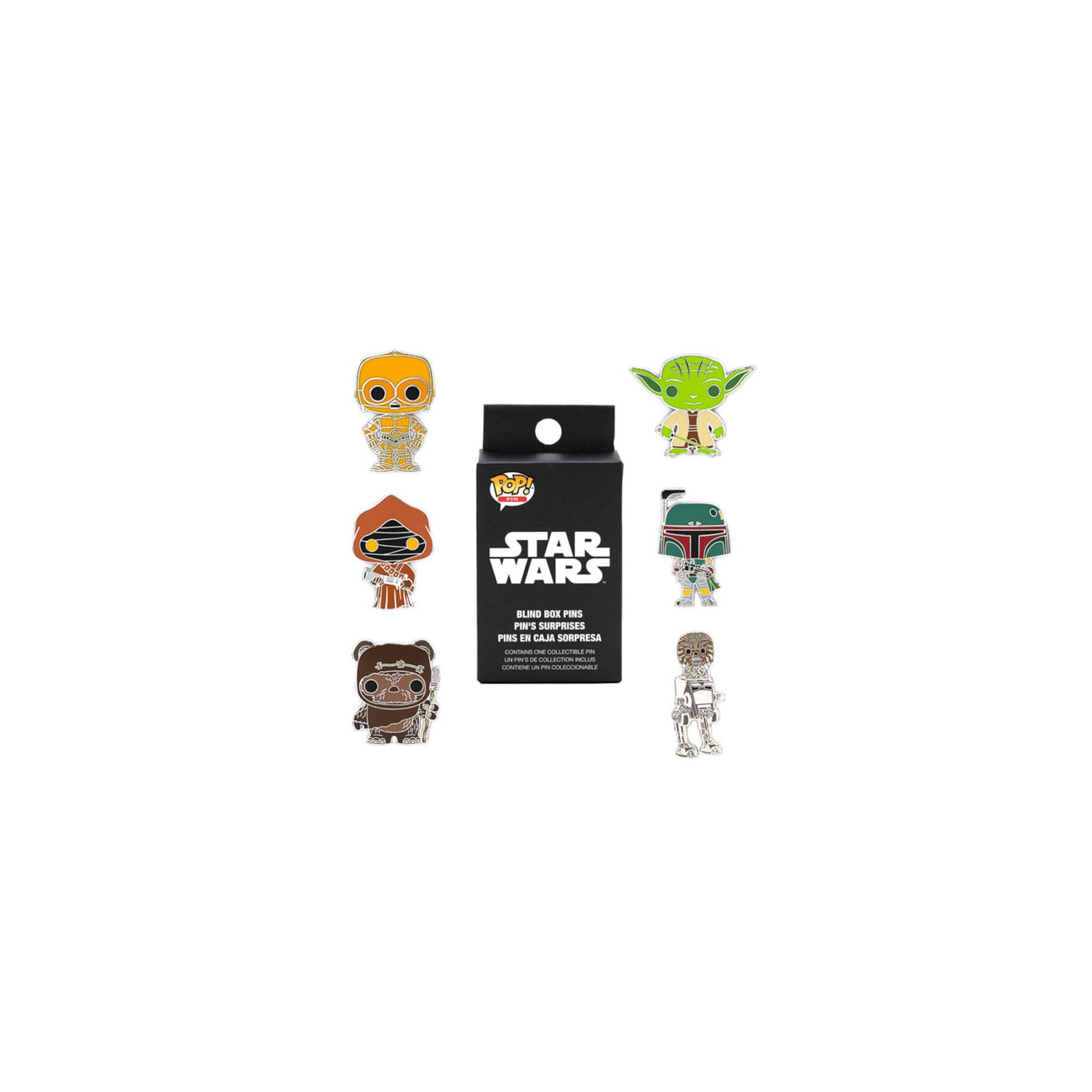 Blind Box Enamel Pin Star Wars Loungefly surtido