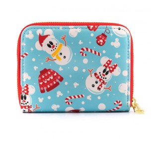 Cartera Mickey Minnie Snowman Disney Loungefly
