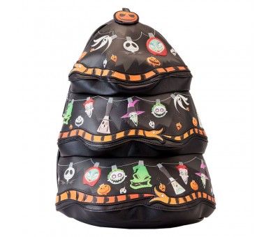 Mochila Arbol Luces Pesadilla Antes de Navidad Disney Loungefly 33cm