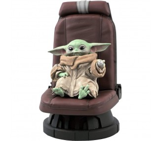 Estatua Yoda The Child in Chair The Mandalorian Star Wars 30cm