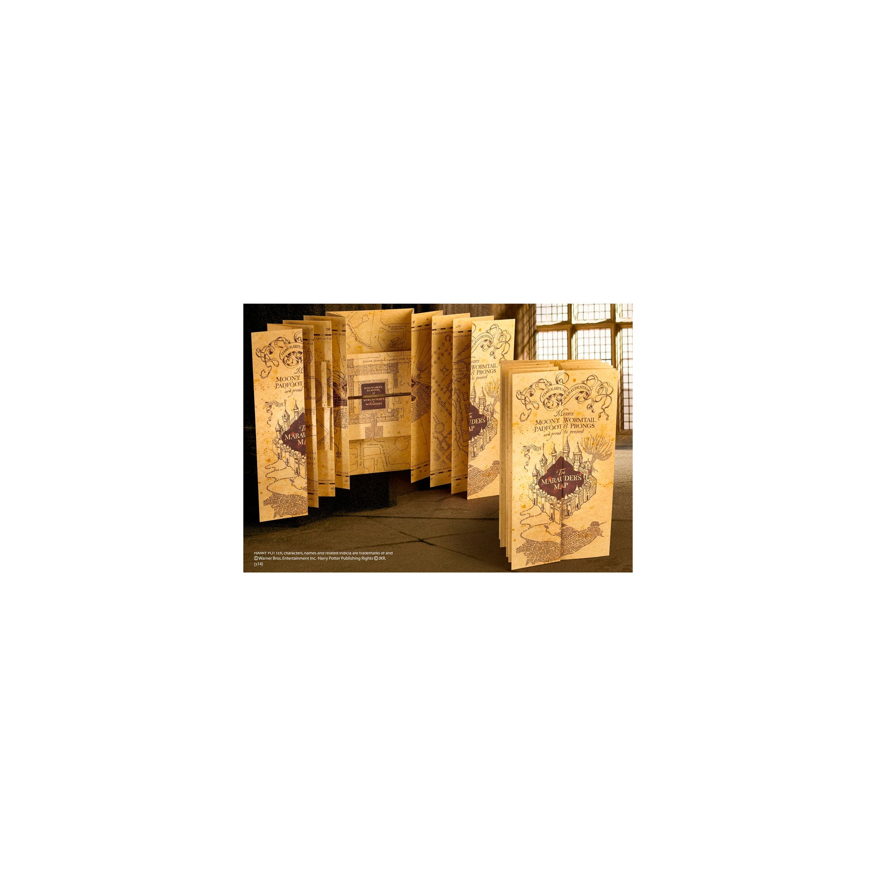 Replica Mapa Merodeador Harry Potter