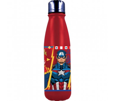 Botella aluminio Los Vengadores Avengers Marvel 600ml