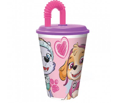 Vaso caña Patrulla Canina Paw Patrol 430ml