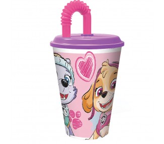 Vaso caña Patrulla Canina Paw Patrol 430ml