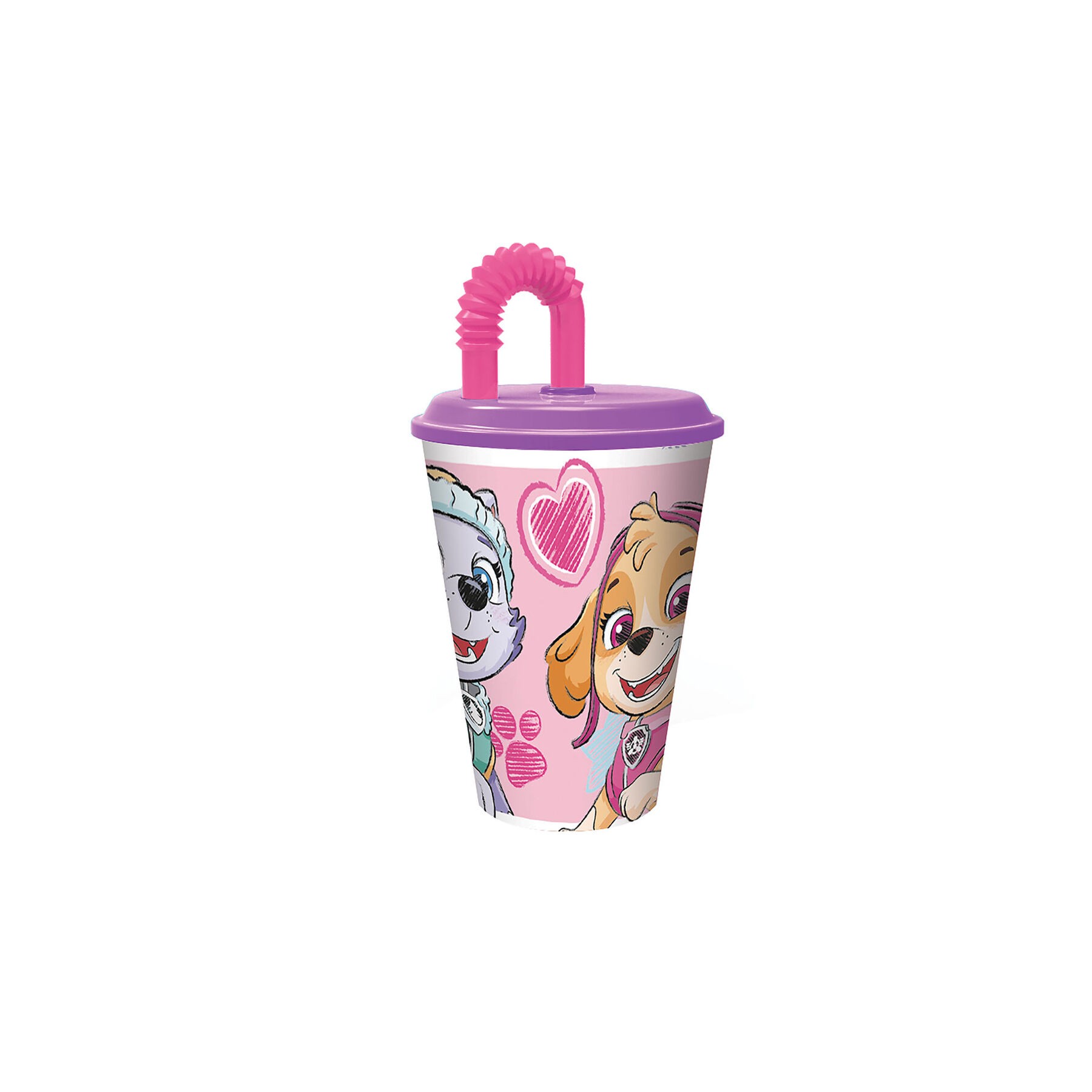Vaso caña Patrulla Canina Paw Patrol 430ml