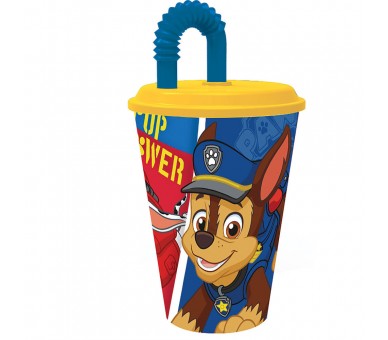 Vaso caña Patrulla Canina Paw Patrol 430ml