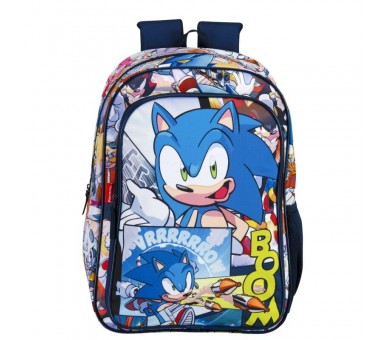 Mochila Sonic the Hedgehog 43cm