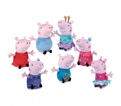 Peluche Unicorns Stars Peppa Pig 30cm surtido
