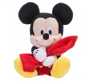 Peluche Mickey Blankie Disney 21cm