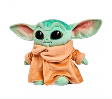 Peluche Baby Yoda Child Mandalorian Star Wars soft 25cm