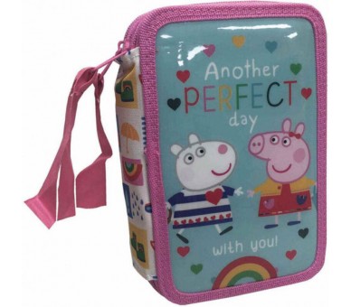 Plumier Peppa Pig triple completo