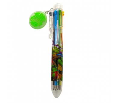Boligrafo 8 Colores Tortugas Ninja