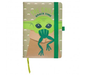 Cuaderno A5 polipiel Yoda Child The Mandalorian Star Wars