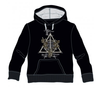 Sudadera capucha Deathly Hallows Harry Potter
