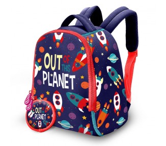 Mochila + monedero Out Planet neopreno 25cm