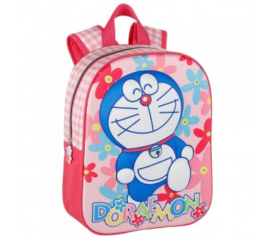 Mochila Luces 3D Doraemon 32cm