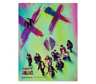 Poster cristal XX Escuadron Suicida