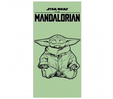 Toalla Mandalorian Star Wars algodon