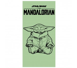 Toalla Mandalorian Star Wars algodon