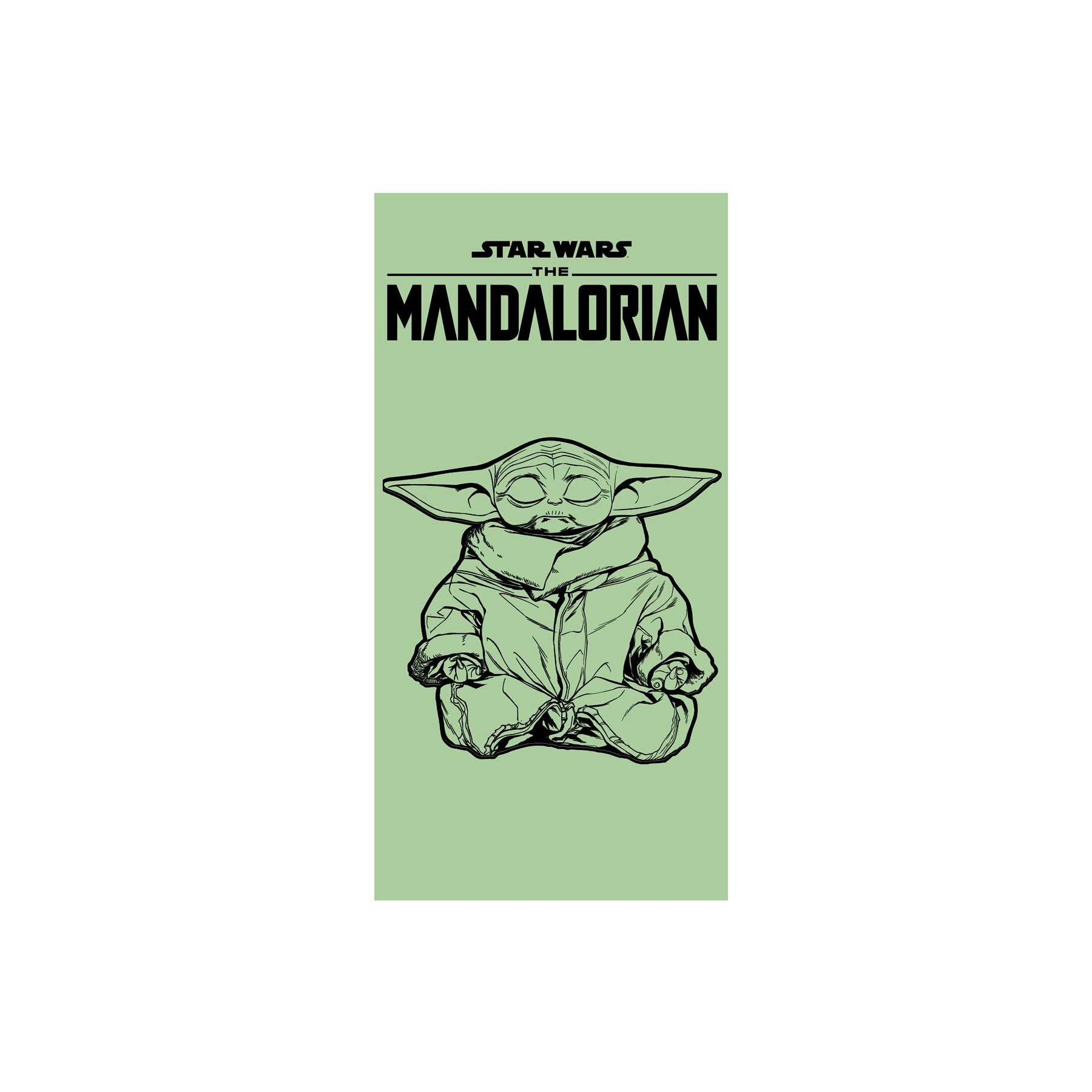 Toalla Mandalorian Star Wars algodon