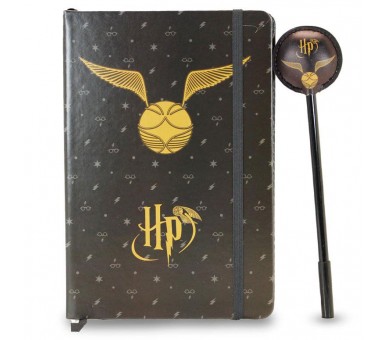 Set diario + boligrafo Wings Harry Potter