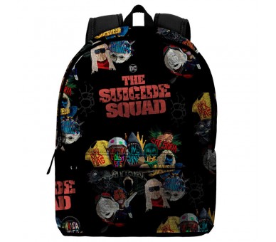 Mochila Taskforce Escuadron Suicida DC Comics adaptable 45cm