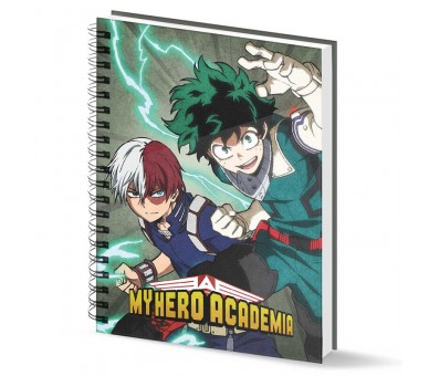 Cuaderno A4 Battle My Hero Academia