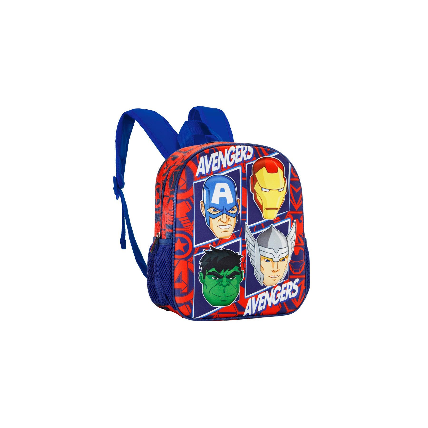 Mochila 3D The Four Vengadores Avengers Marvel 31cm