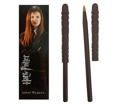 Varita boligrafo y marcapaginas Ginny Weasley Harry Potter