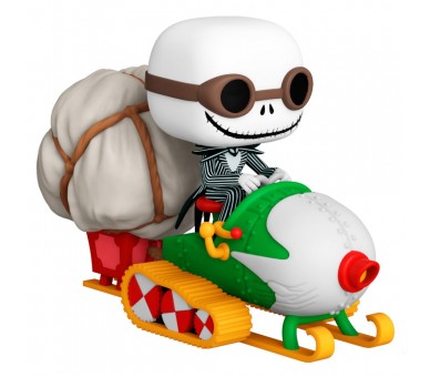 Figura POP Ride Pesadilla Antes de Navidad Jack with Goggles & Snowmobile