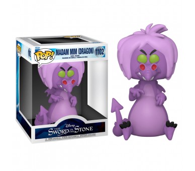 Figura POP Disney Merlin El Encantador Mim as Dragon 15cm