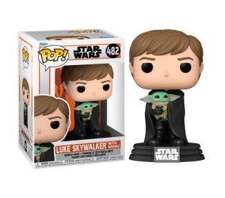 Figura POP Star Wars Mandalorian Luke with Child