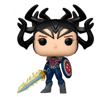 Figura POP Marvel What IF Infinity Captain Carter